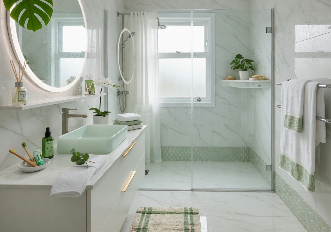 Sparkling bathroom